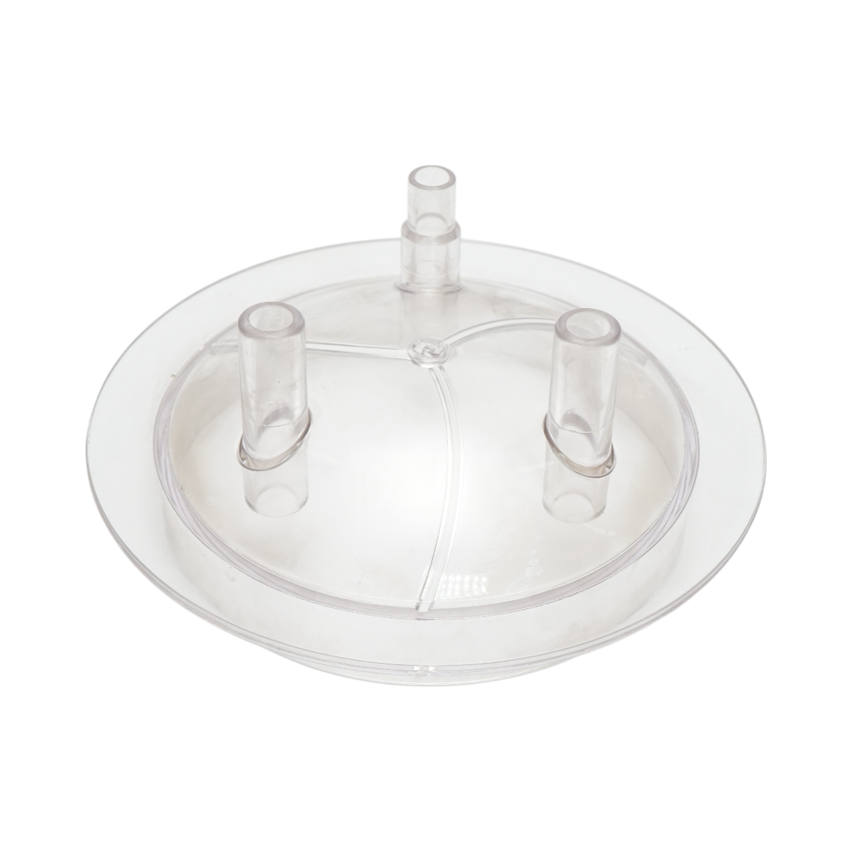 Flat cap for 30L tank with 3 outlets for cow milking machine Breckner Germany